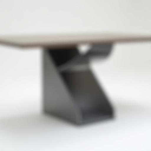 Struttura per un tavolo di design in metallo